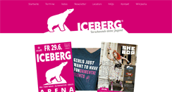 Desktop Screenshot of iceberg.at